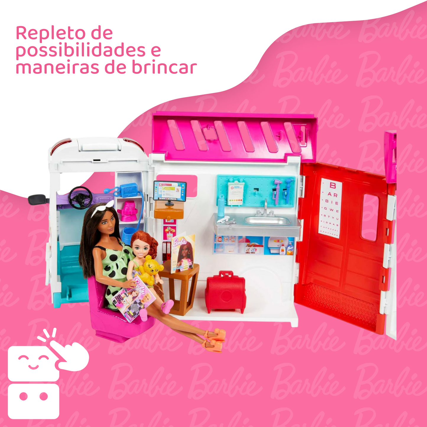 Barbie - Ambulância e Clínica - A minha loja