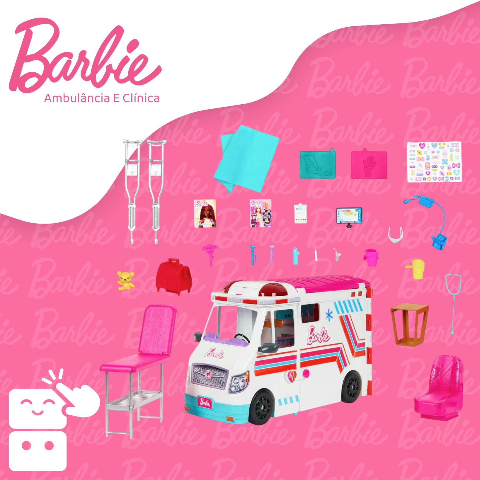 Barbie - Ambulância e Clínica - A minha loja