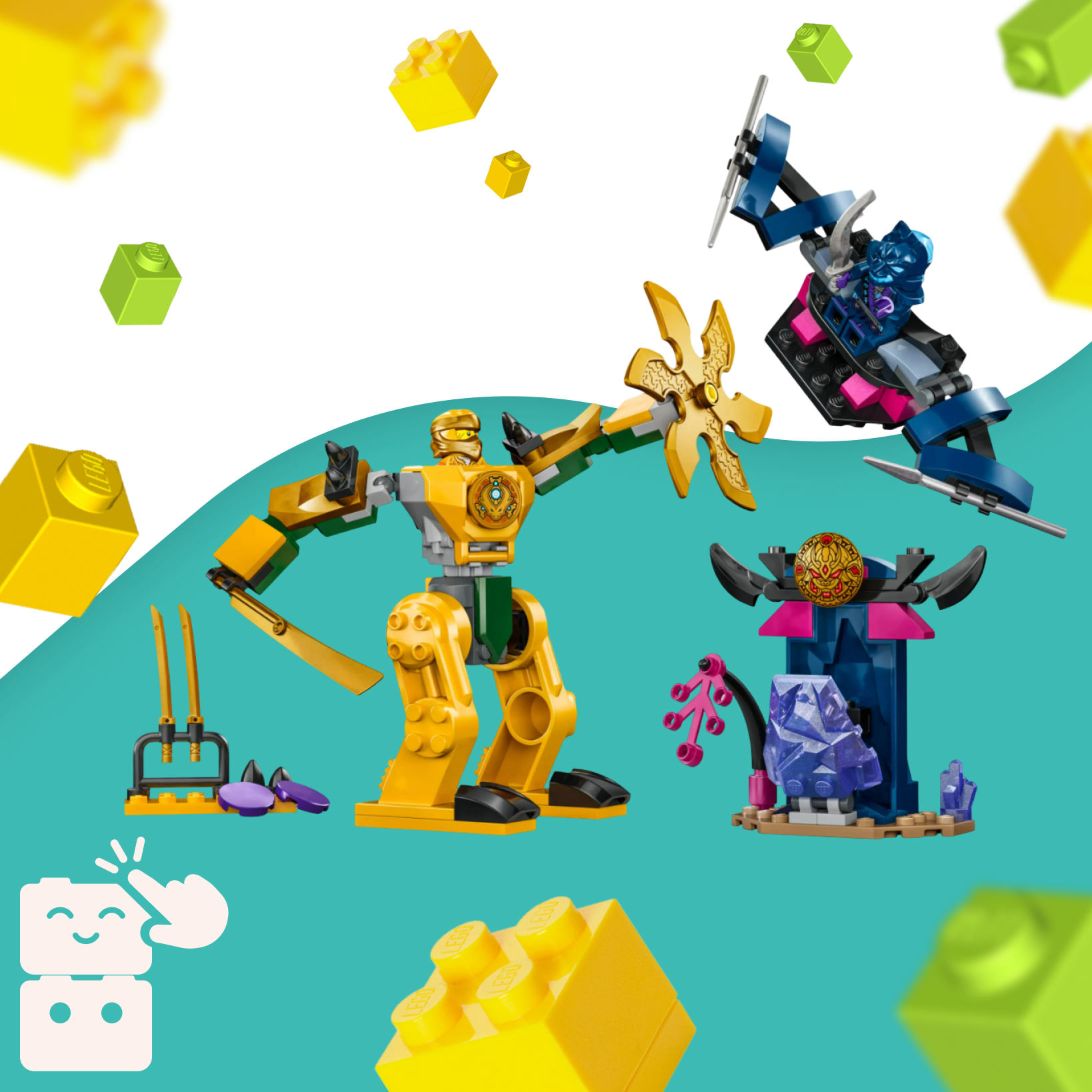 LEGO Ninjago - Robô De Combate Do Arin - A minha loja