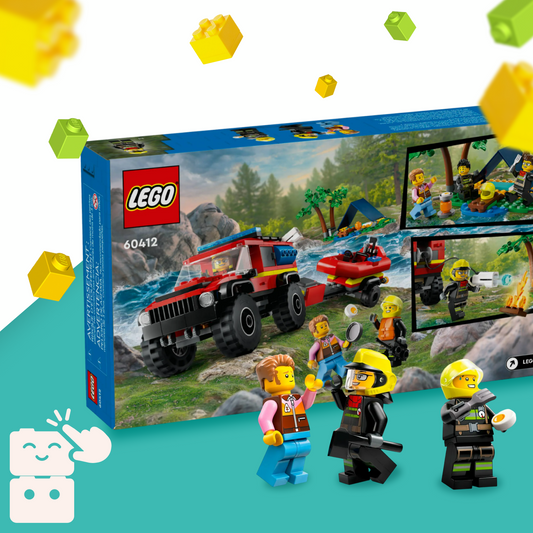 LEGO City - Caminhão de Bombeiros 4x4 - A minha loja
