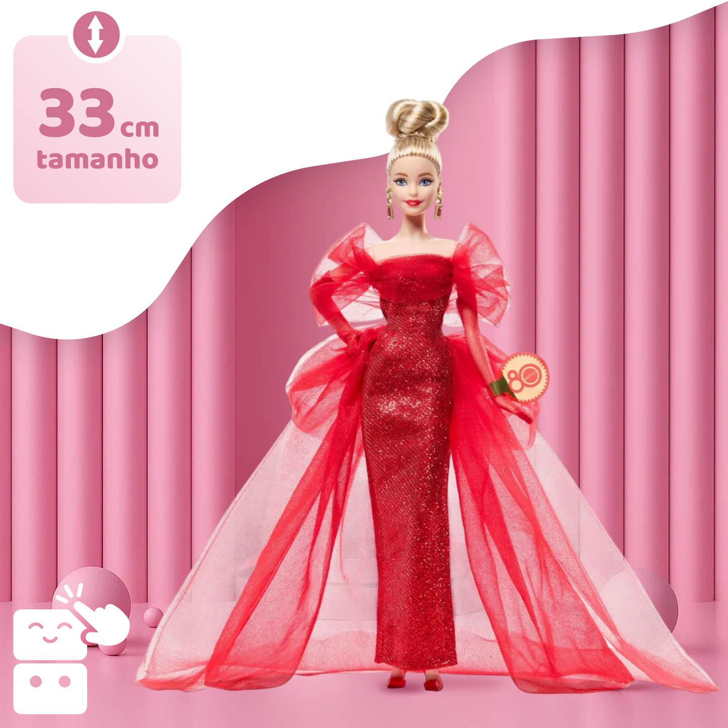 Barbie - Coleção Aniversário 80 Anos Mattel - A minha loja