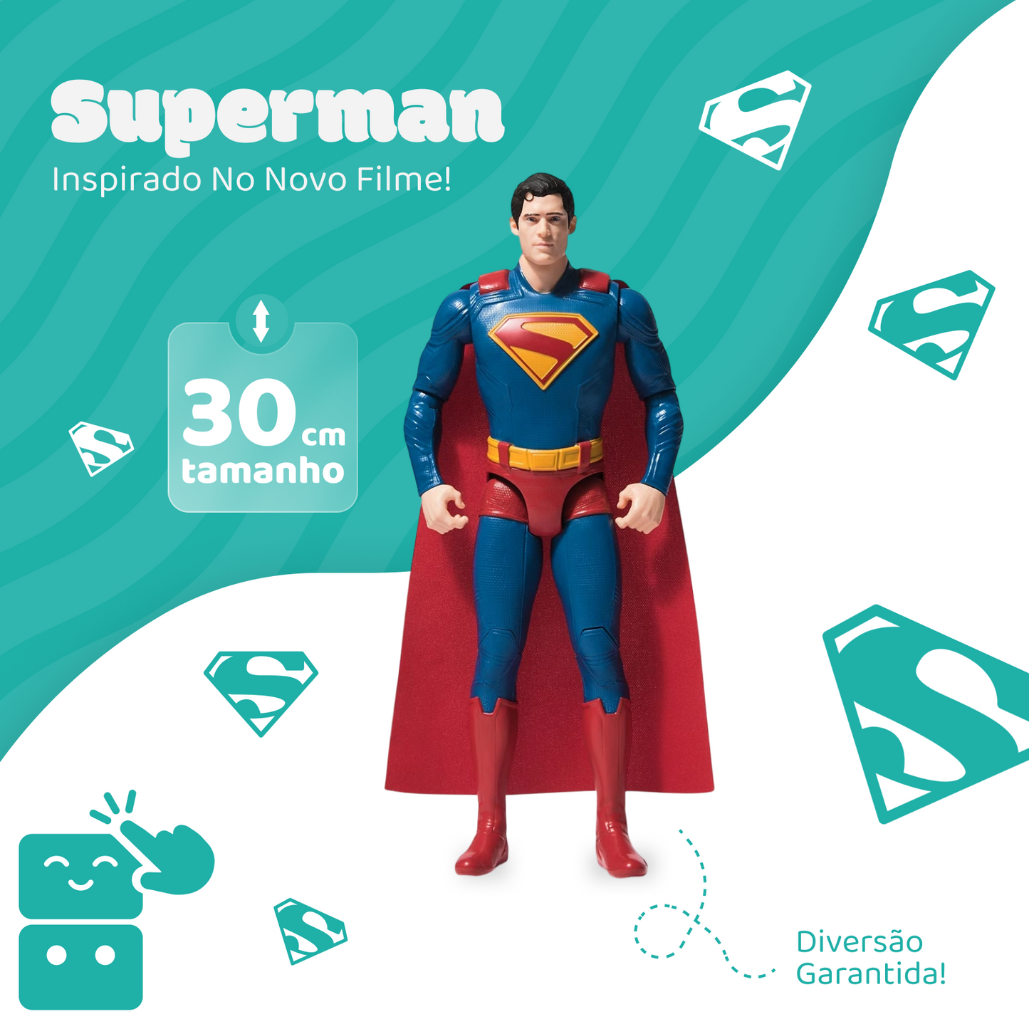 Boneco - Novo Superman - A minha loja