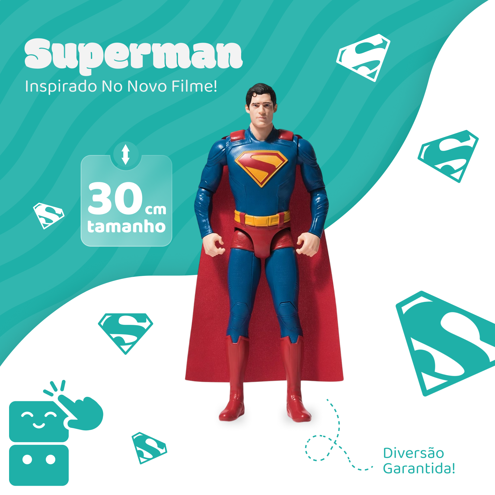 Boneco - Novo Superman - A minha loja