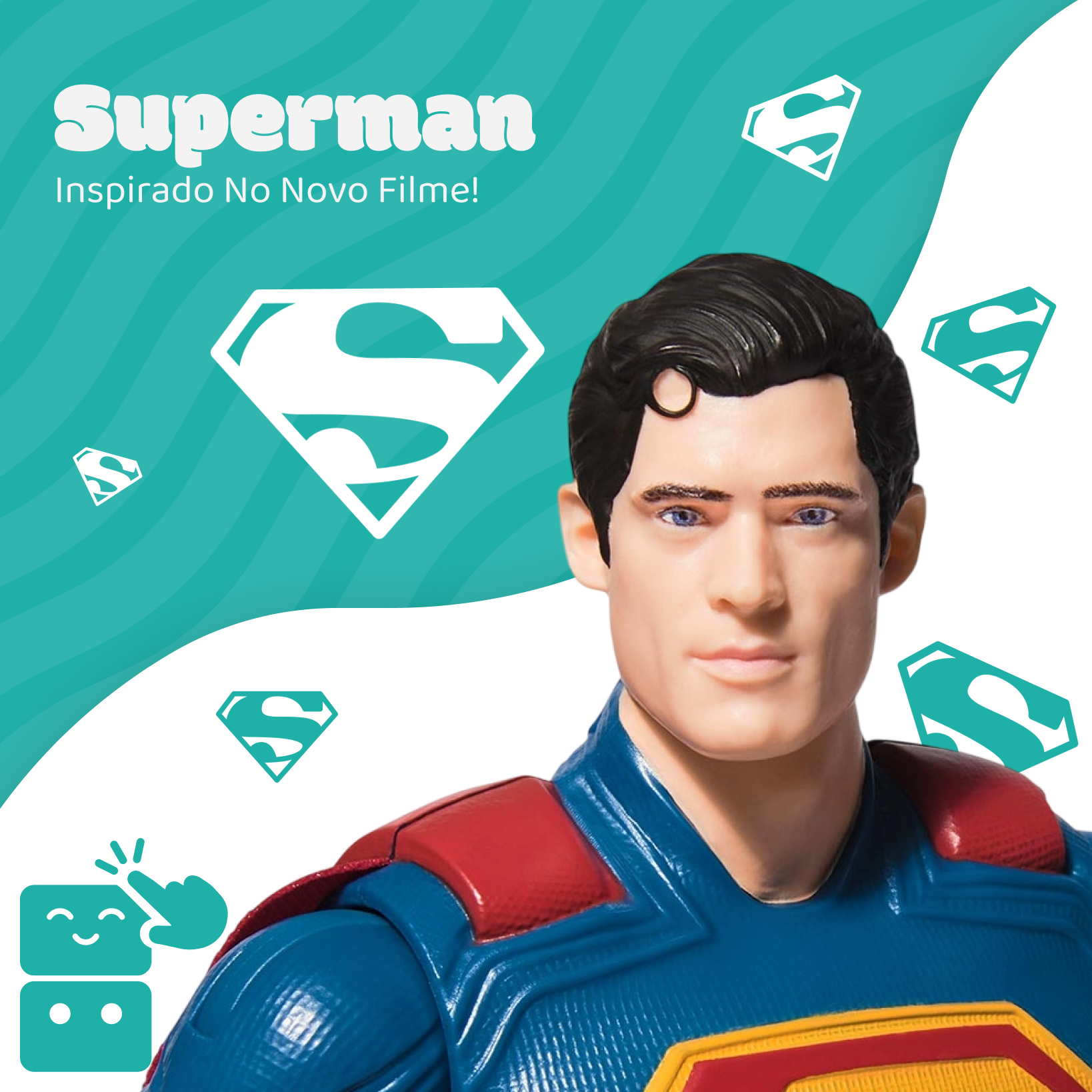 Boneco - Novo Superman - A minha loja