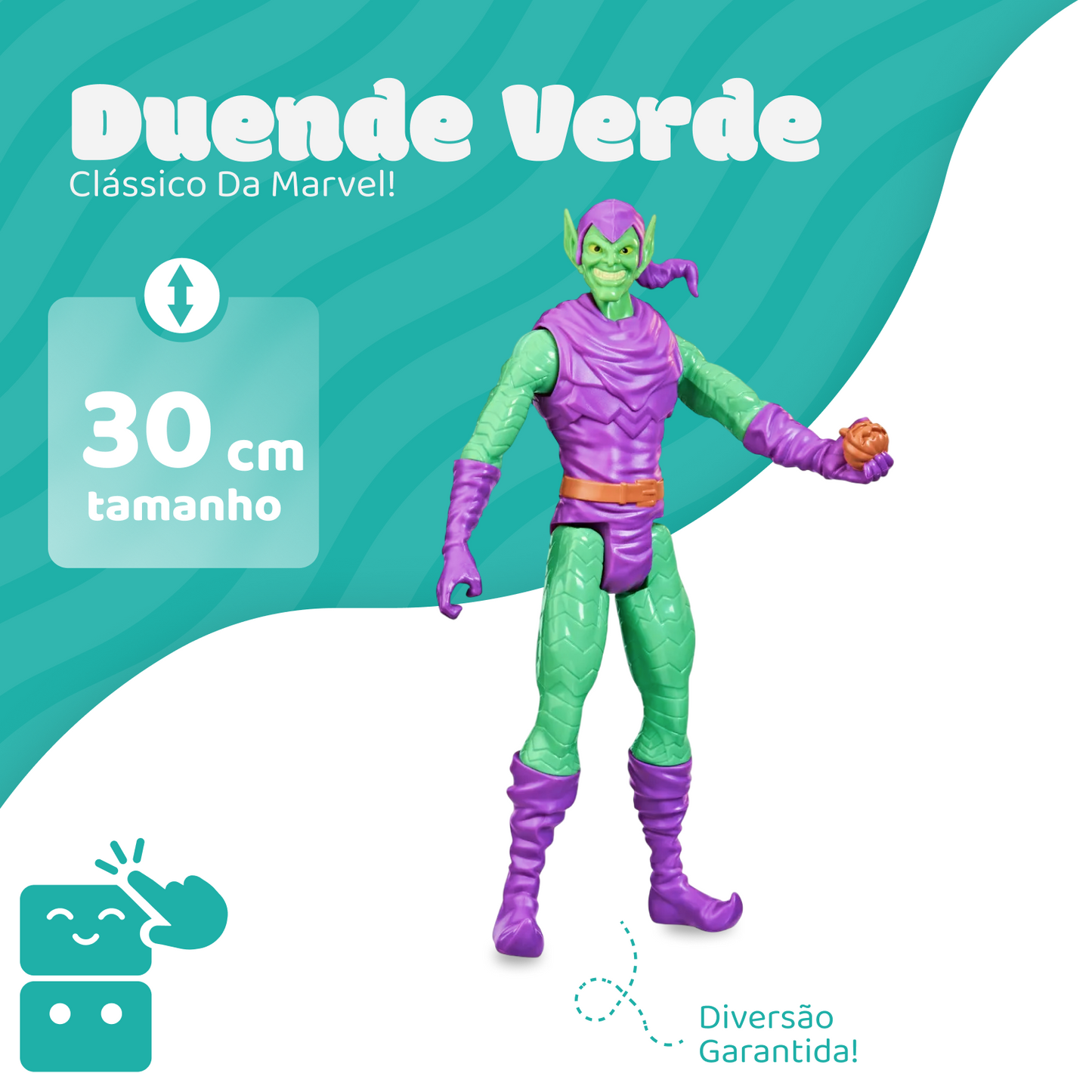 Boneco - Duende Verde - A minha loja