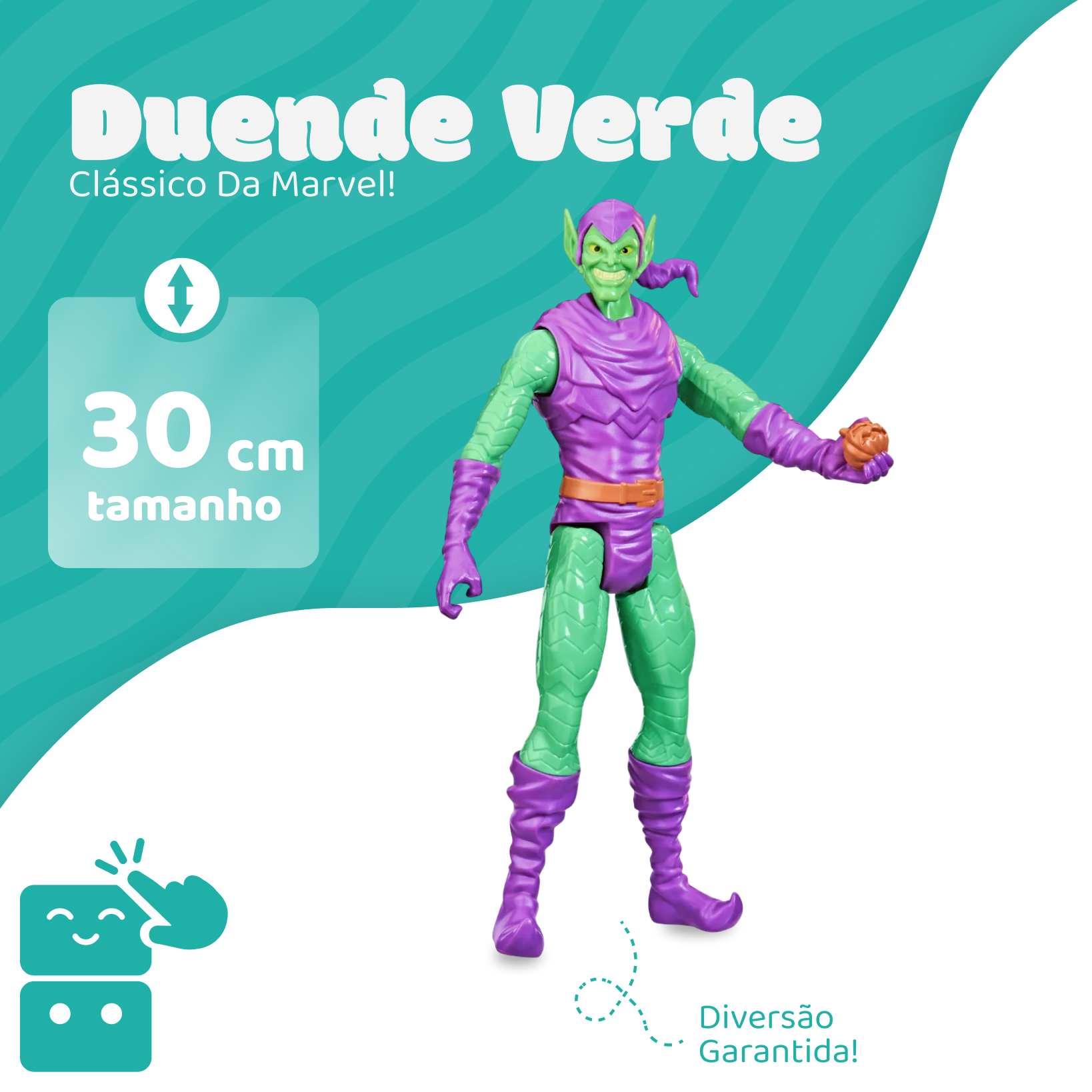 Boneco - Duende Verde - A minha loja