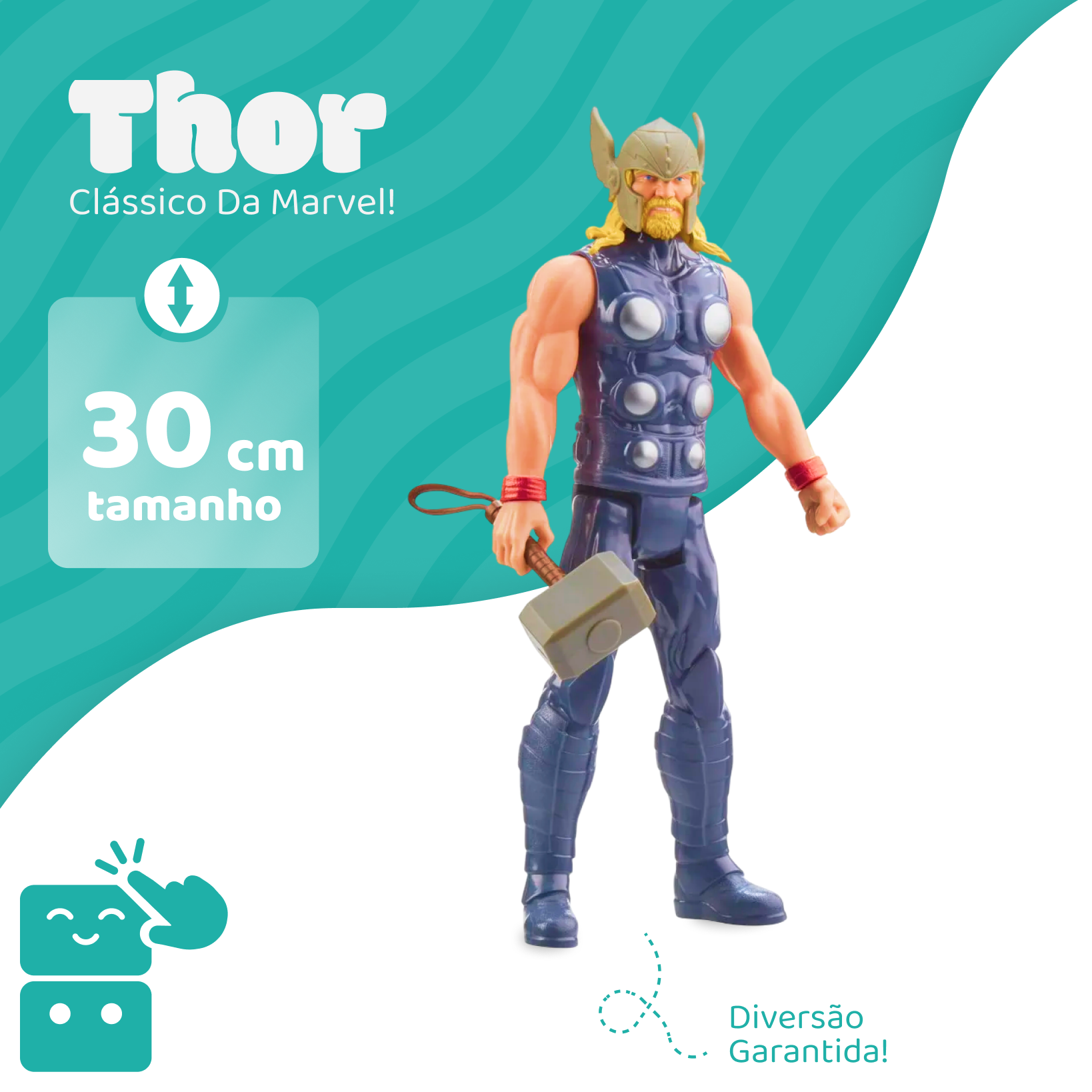 Boneco - Thor 30cm - A minha loja
