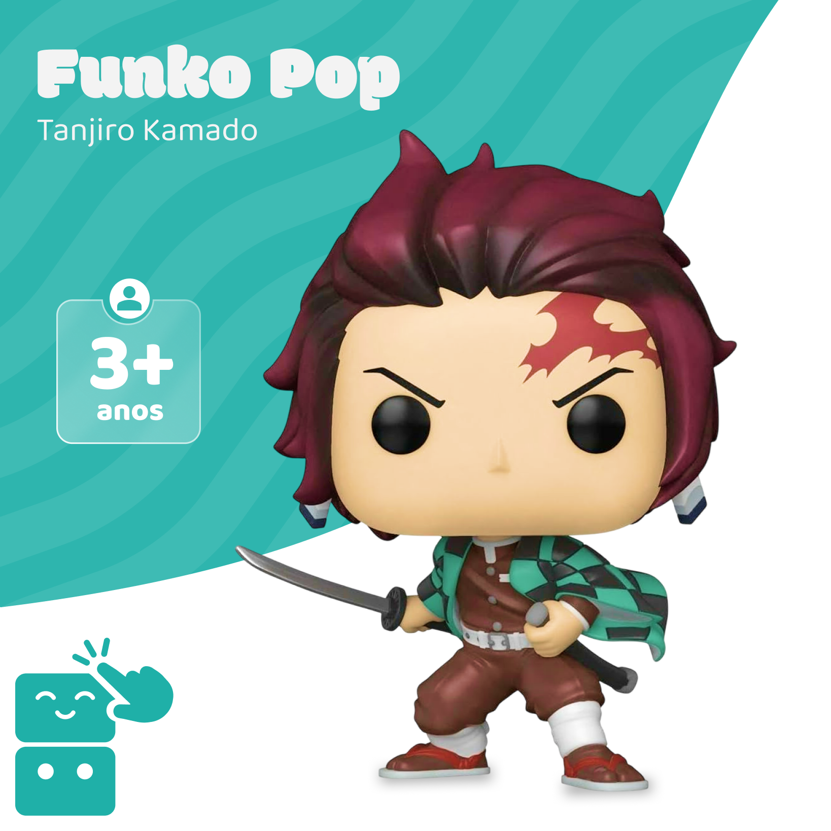 Funko Pop! - Tanjiro Kamado - A minha loja