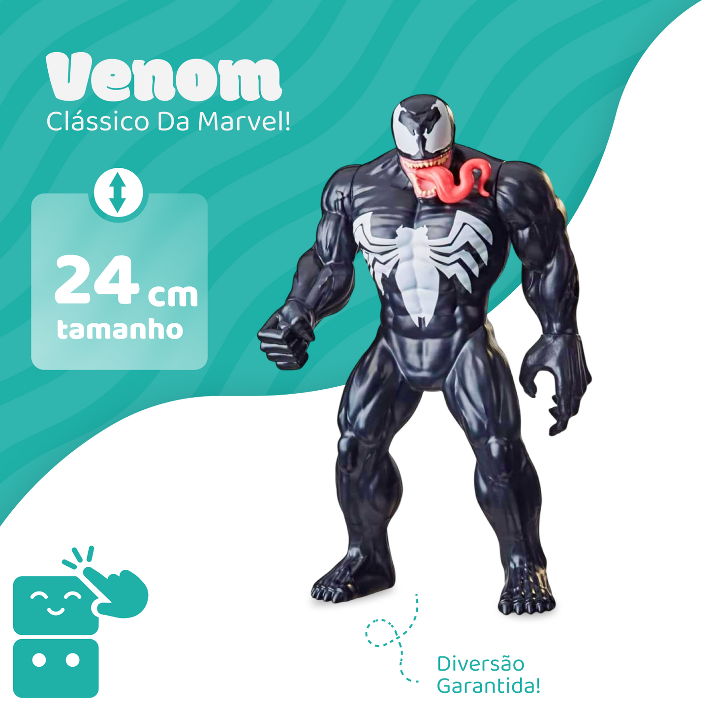 Boneco - Venom 24cm - A minha loja