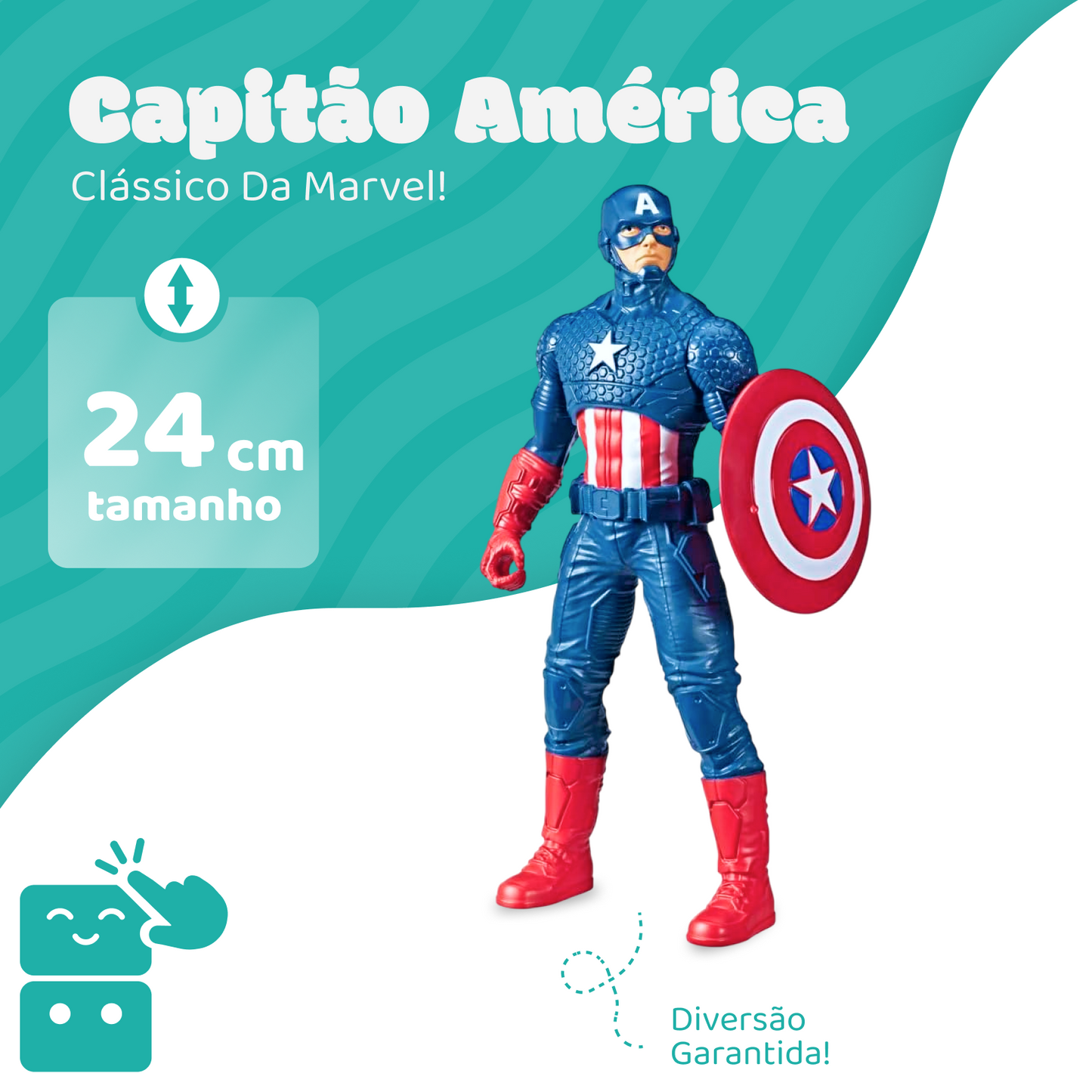 Boneco - Capitão América - A minha loja