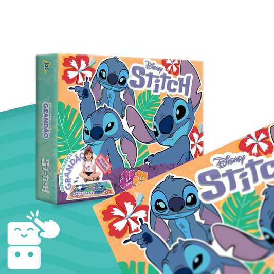 Quebra-cabeça - Stitch - 120 peças - A minha loja