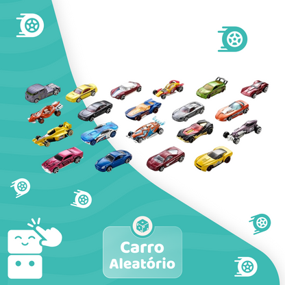 Hot Wheels - Cartela de 20 Carros Sortidos