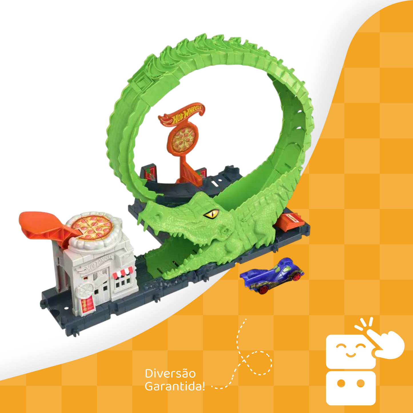 Hot Wheels City - Ataque Do Crocodilo