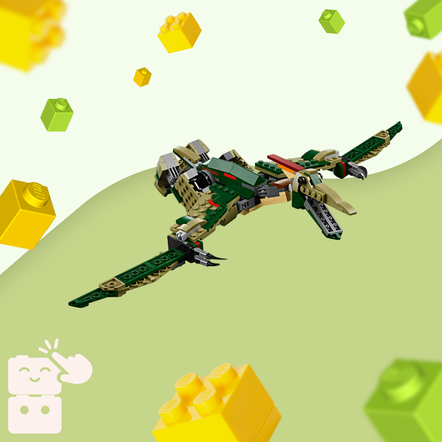 LEGO - Tiranossauro Rex - 3 em 1 (626 peças)