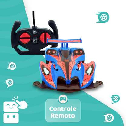 Carro de Controle Remoto - Homem Aranha