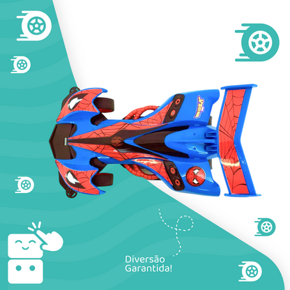 Carro de Controle Remoto - Homem Aranha