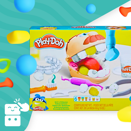 Massinha Play-Doh - Brincando De Dentista