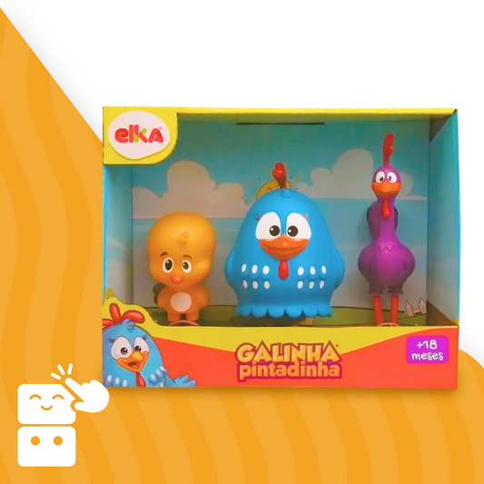 Bonecos - Galinha Pintadinha