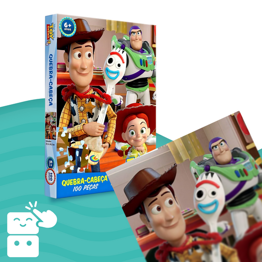 Quebra Cabeça - Toy Story 4 (100 peças)