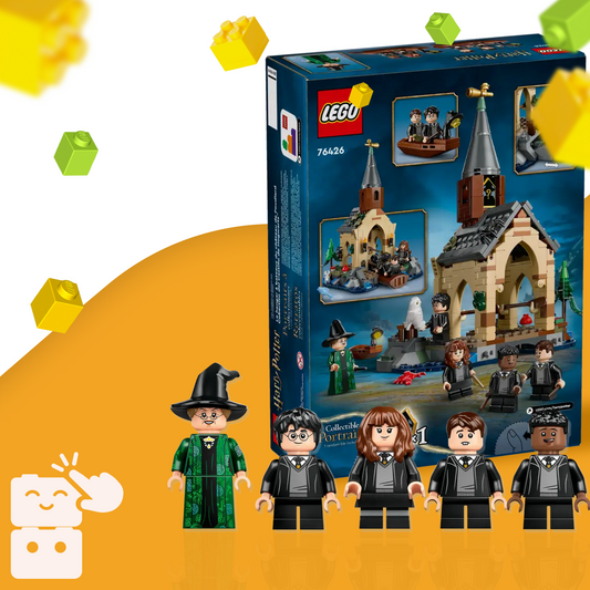 LEGO - Harry Potter Casa dos Barcos do Castelo de Hogwarts