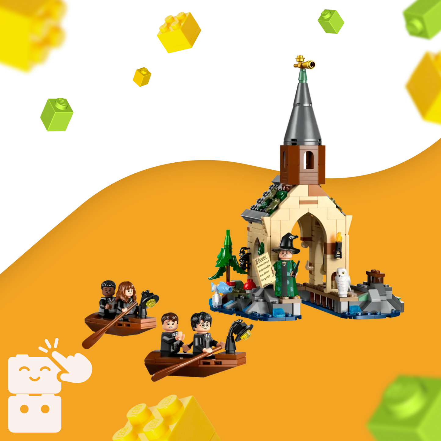 LEGO - Harry Potter Casa dos Barcos do Castelo de Hogwarts