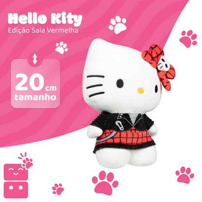 Hello Kity - Saia Vermelha (20cm)
