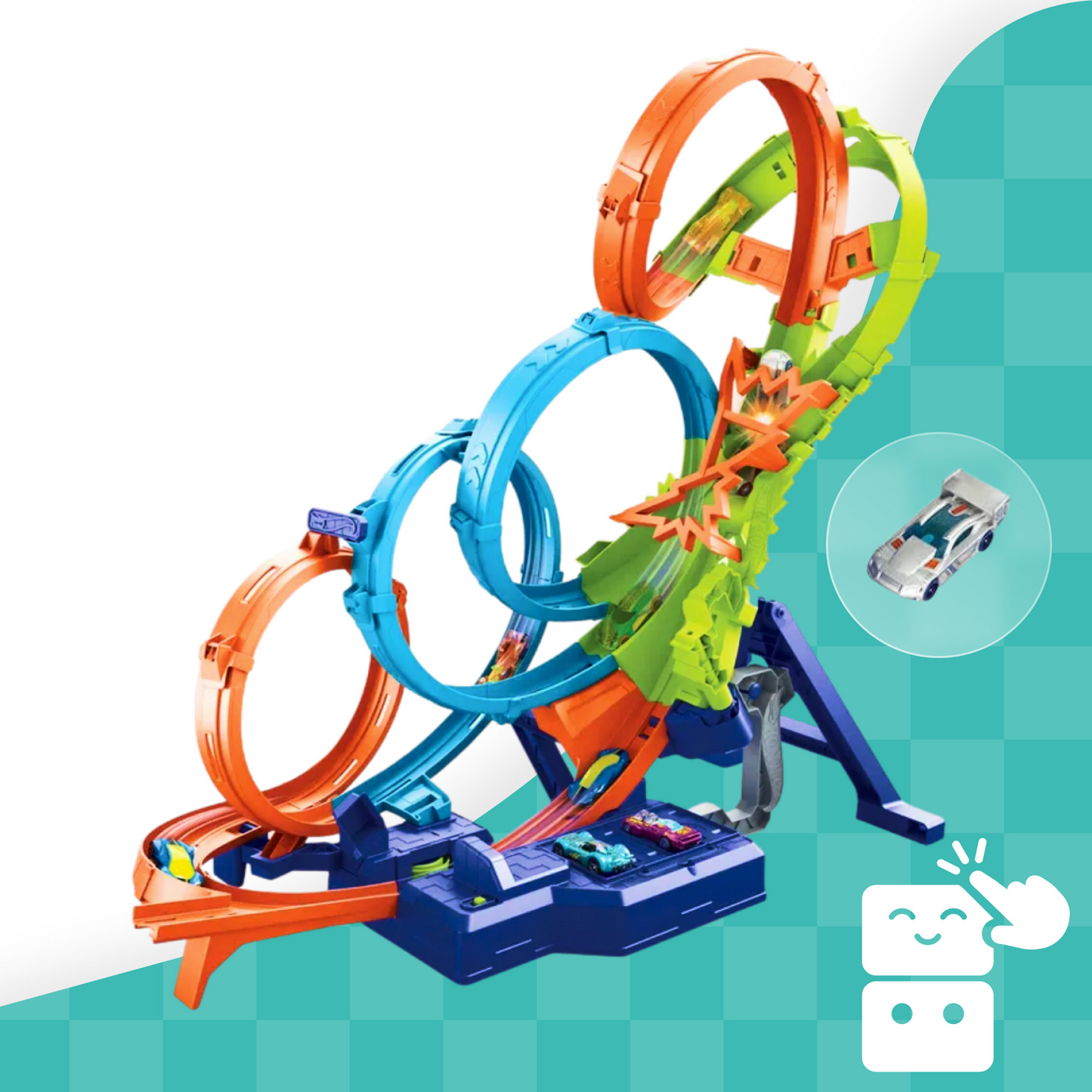 Hot Wheels Action - Voltas e Colisões Desafiadoras - A minha loja