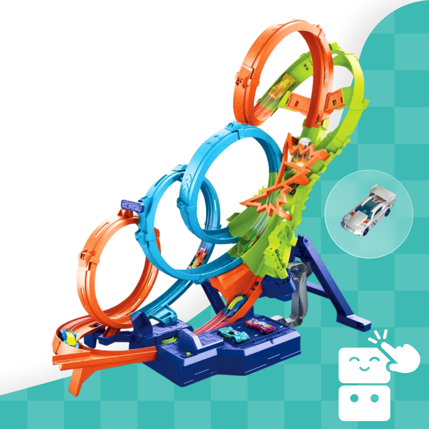 Hot Wheels Action - Voltas e Colisões Desafiadoras - A minha loja