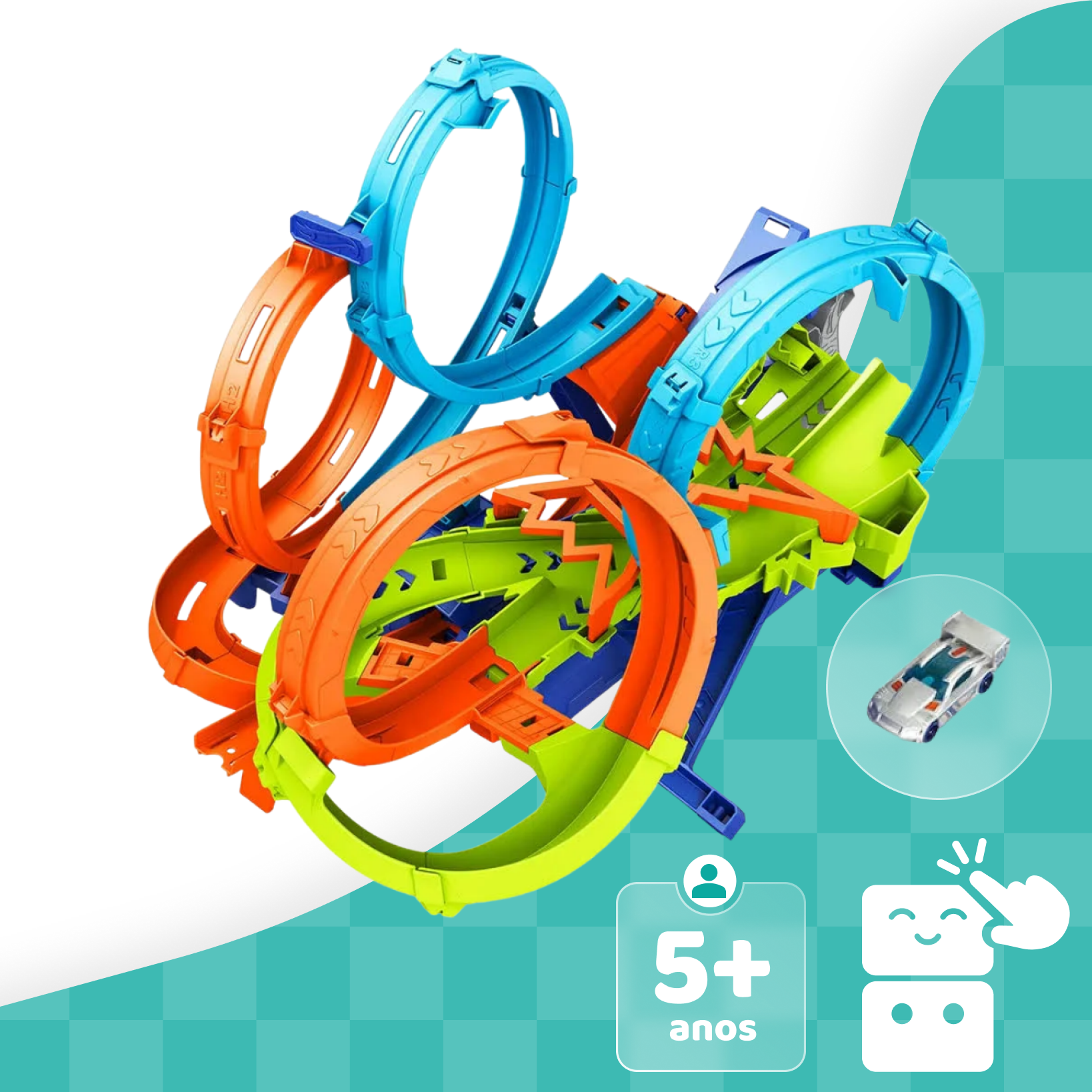 Hot Wheels Action - Voltas e Colisões Desafiadoras - A minha loja