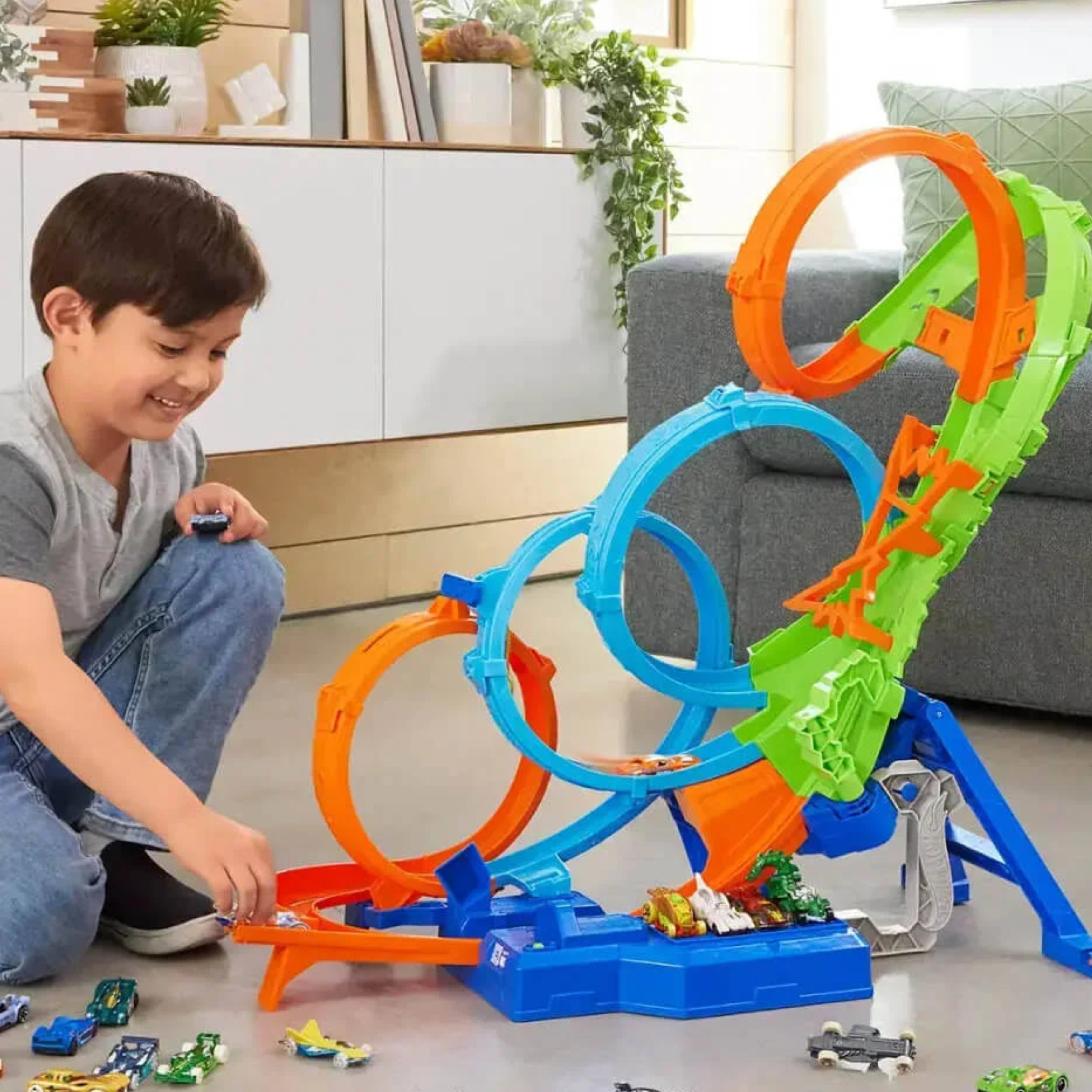 Hot Wheels Action - Voltas e Colisões Desafiadoras - A minha loja