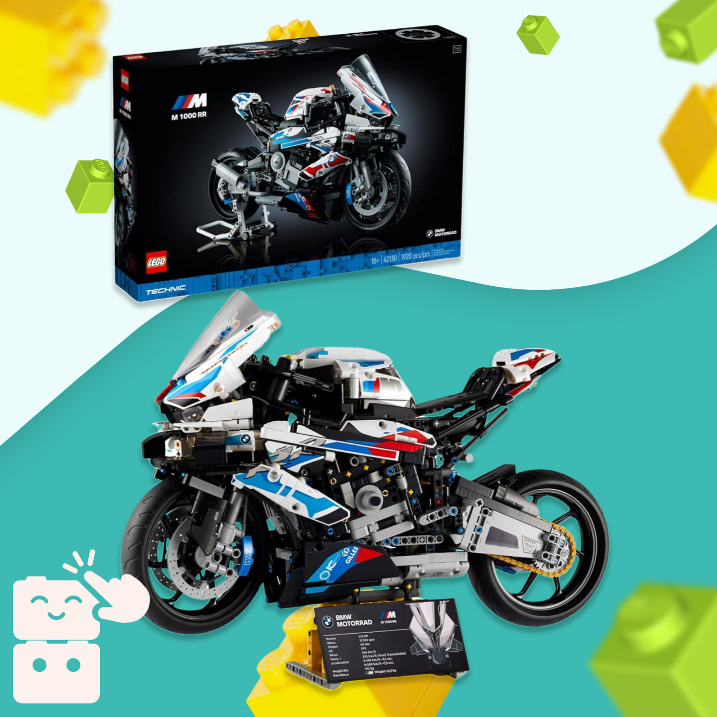 BMW M 1000 RR (1920 peças)