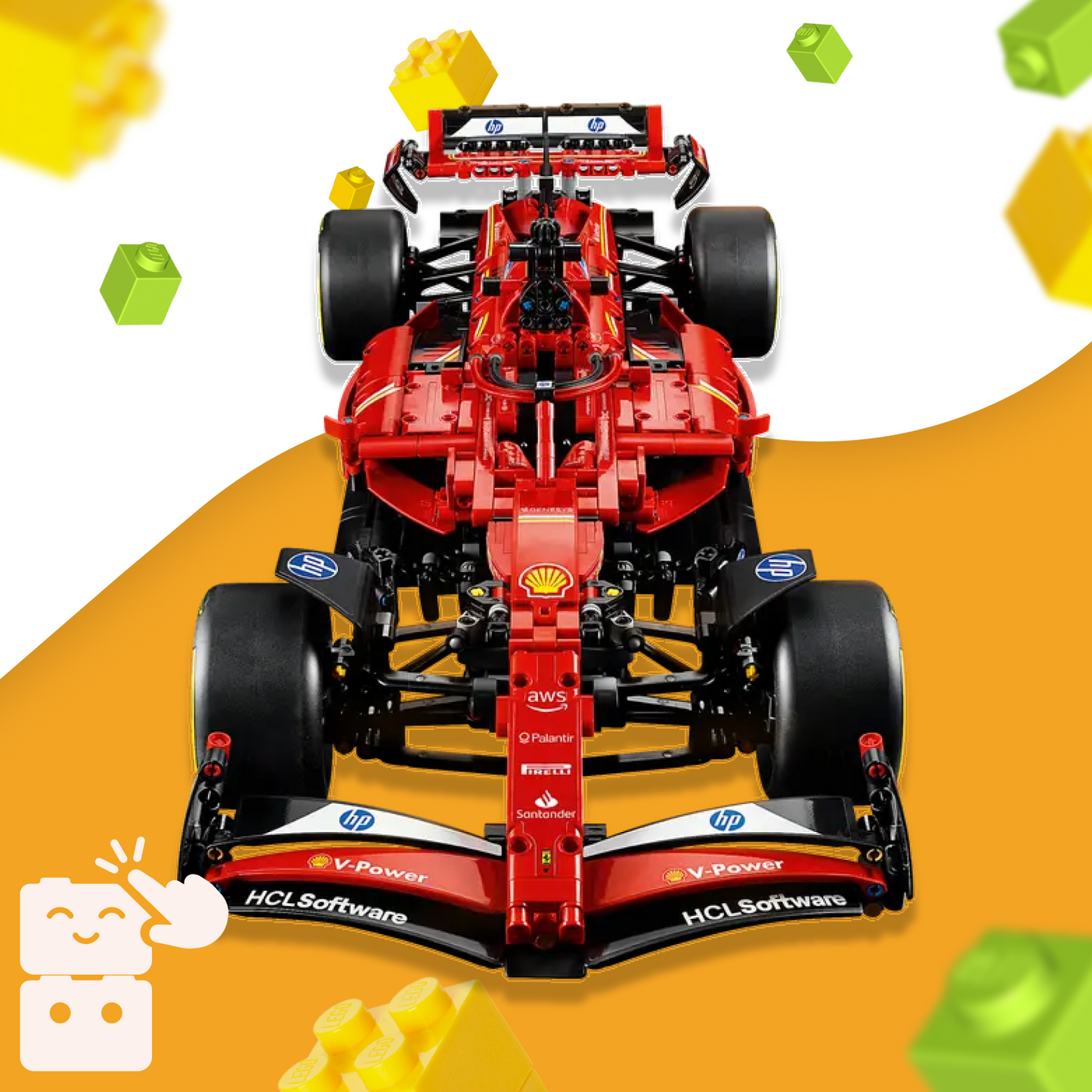 Fórmula 1 - Ferrari SF24 (1361 peças)