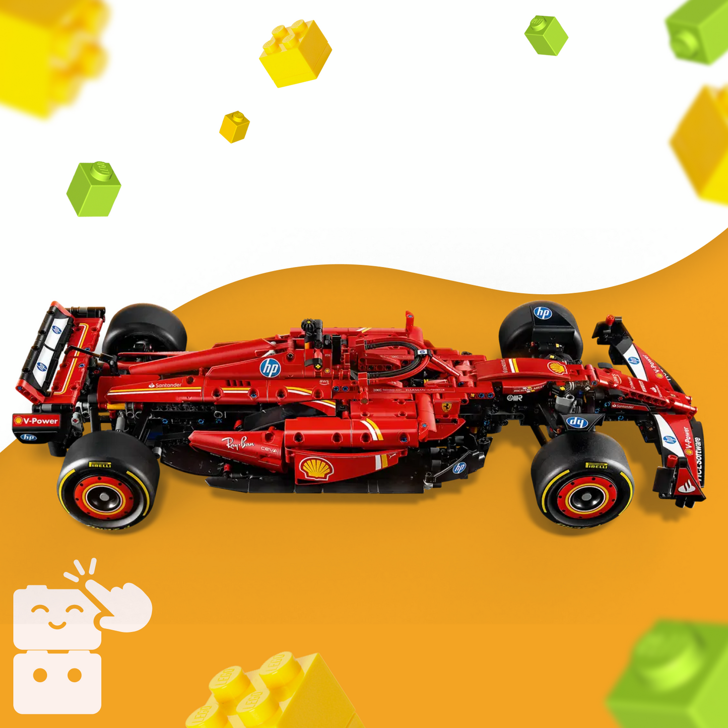 Fórmula 1 - Ferrari SF24 (1361 peças)