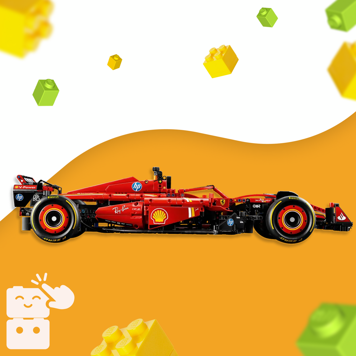 Fórmula 1 - Ferrari SF24 (1361 peças)
