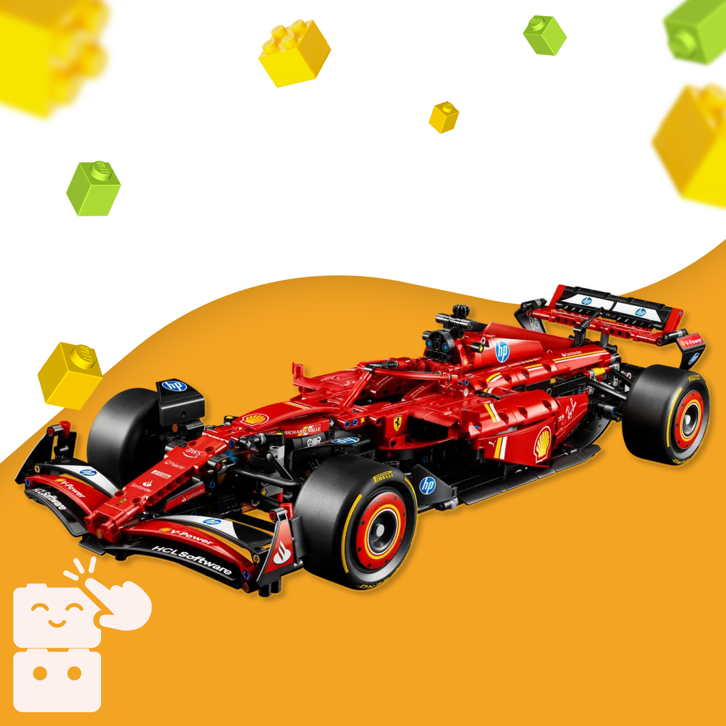 Fórmula 1 - Ferrari SF24 (1361 peças)