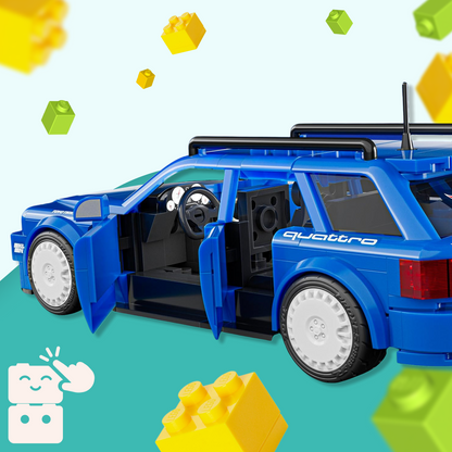 Hot Wheels - Audi Avant RS2 (253 peças)