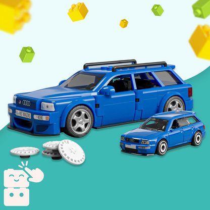 Hot Wheels - Audi Avant RS2 (253 peças)