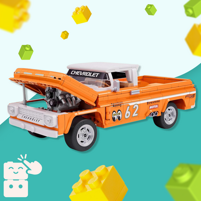 Hot Wheels - Custom Chevy Pickup (858 peças)