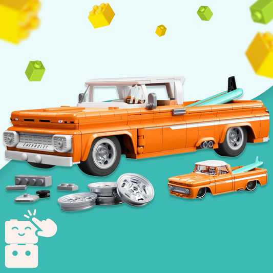 Hot Wheels - Custom Chevy Pickup (858 peças)