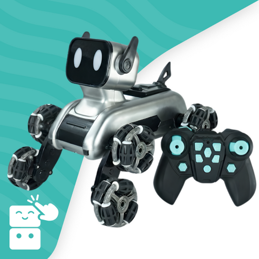 Cão-Robô de Acrobacias 8x8 (Sensor de Gestos)