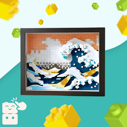 O Museu: A Grande Onda de Kanagawa (1511 micro-peças)
