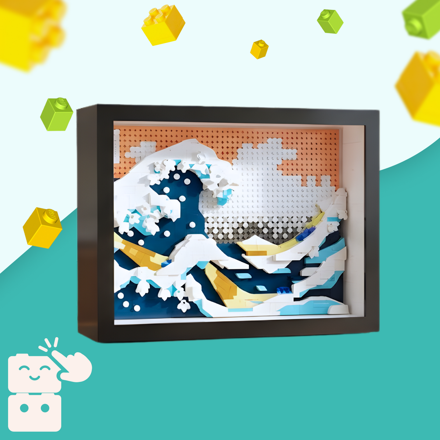 O Museu: A Grande Onda de Kanagawa (1511 micro-peças)