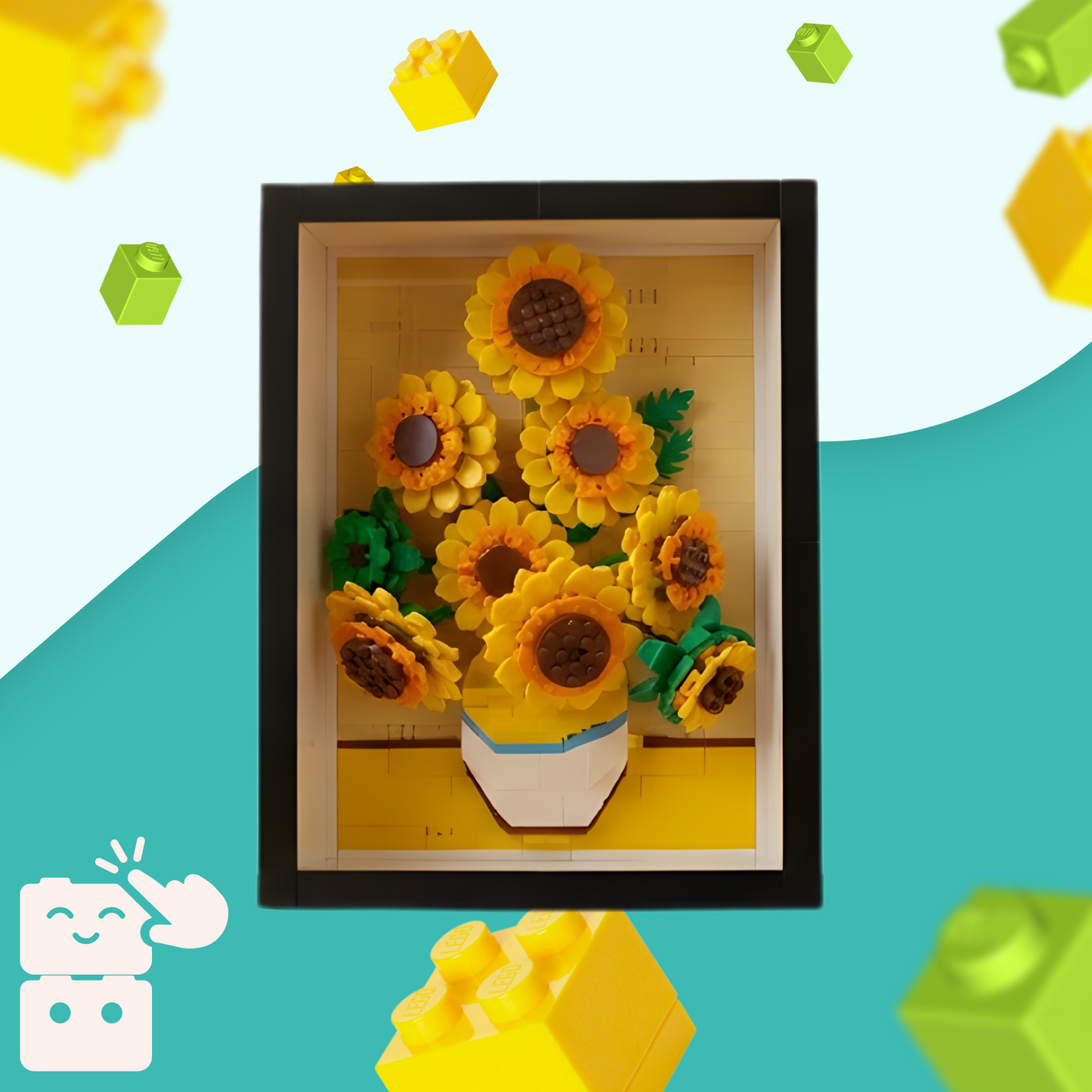 O Museu: Os Girassóis de Van Gogh (1118 micro-peças)
