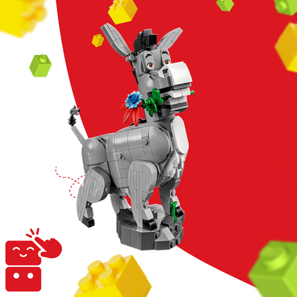 Shrek, Burro e Gato de Botas (1403 peças)