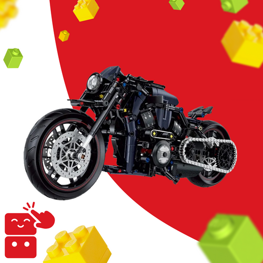 Harley Davidson Black Rod (562 peças)