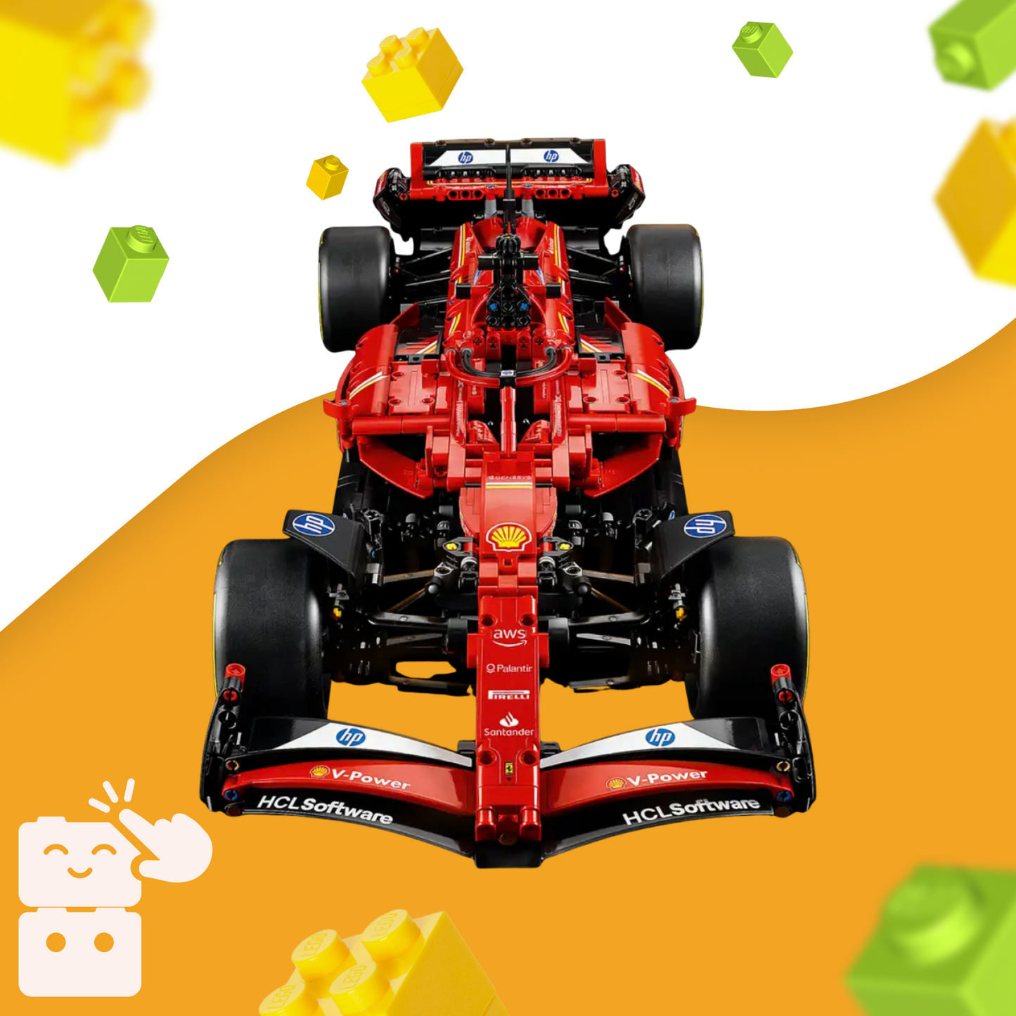 Fórmula 1 - Ferrari SF24 (1361 peças)
