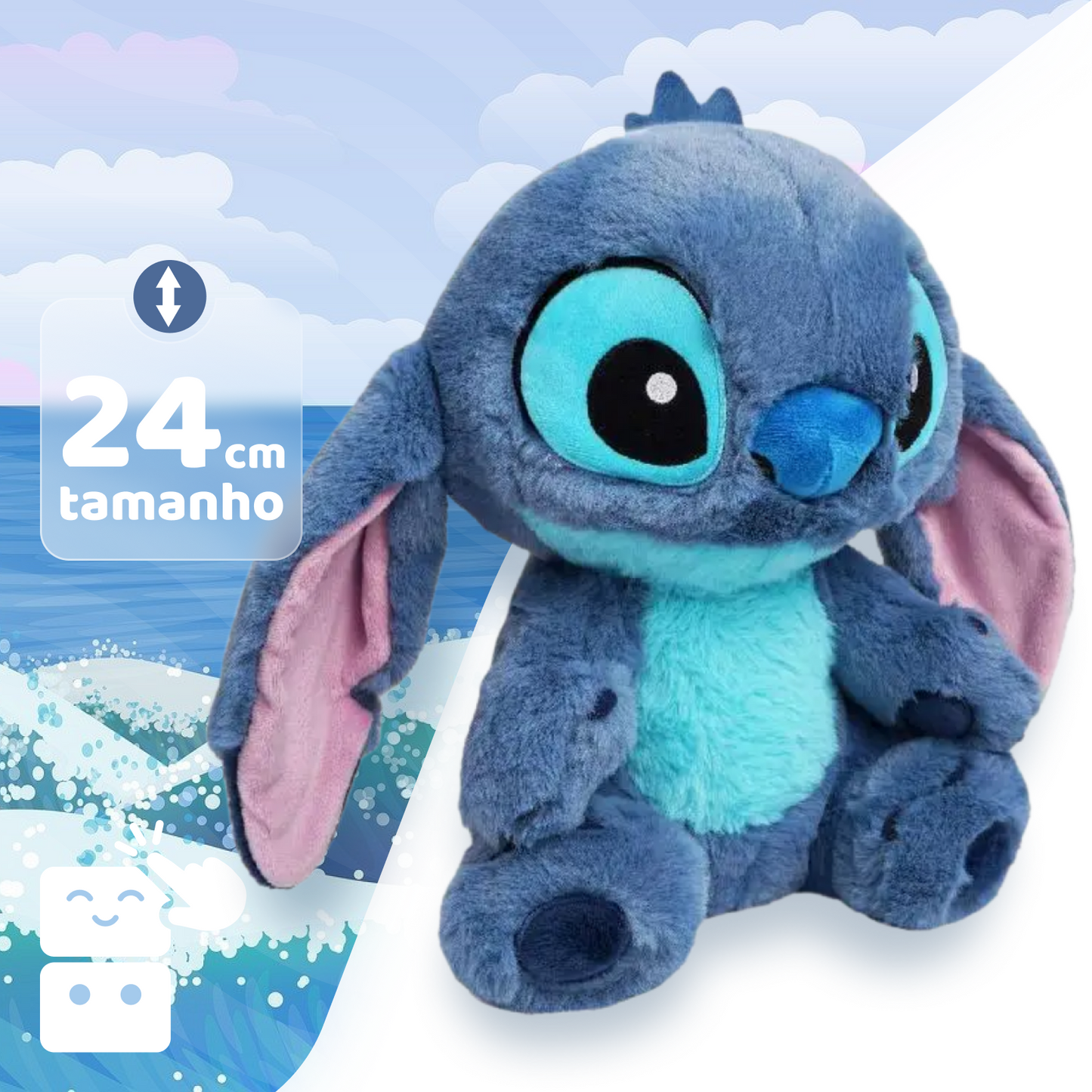 Pelúcia - Stitch 30cm - A minha loja
