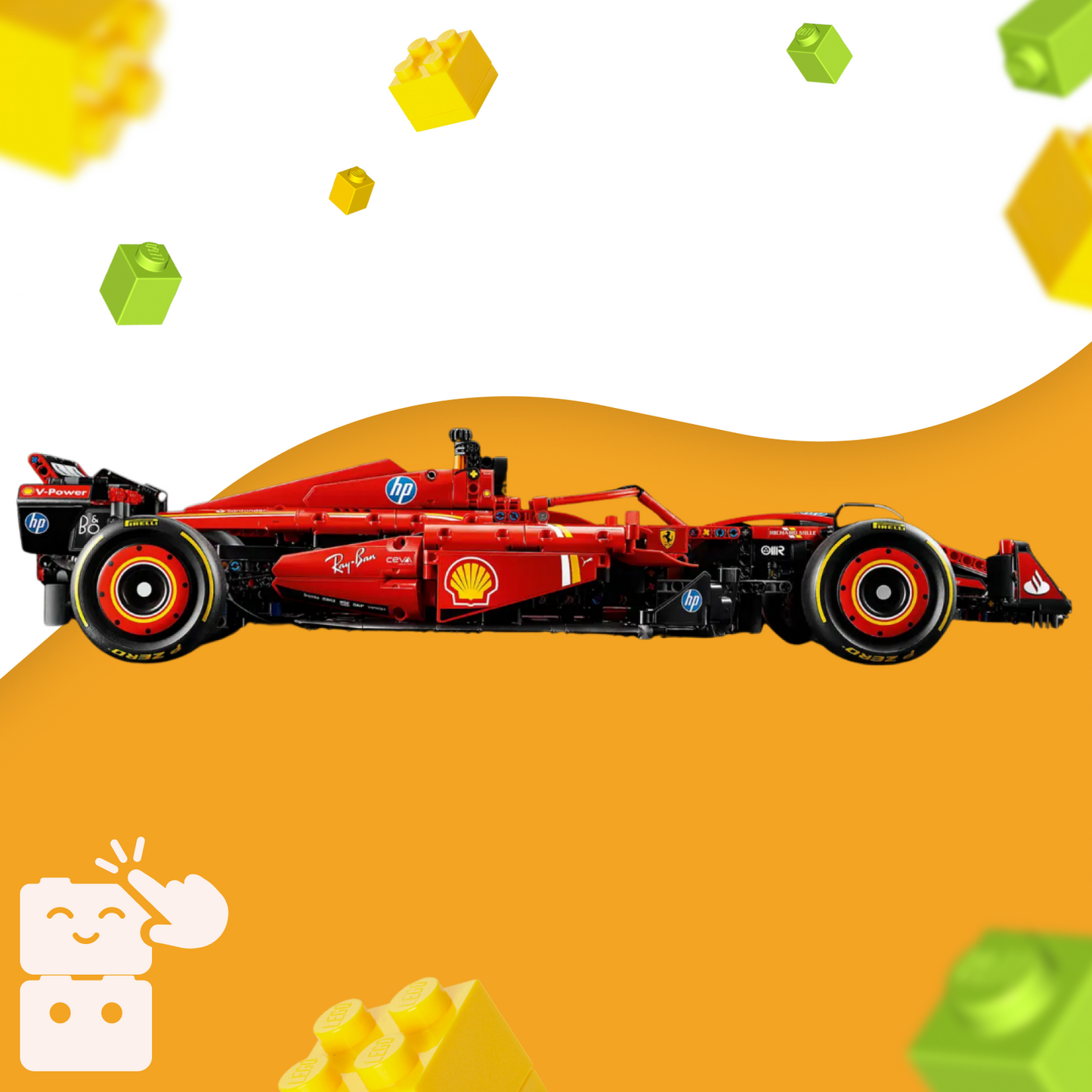 Fórmula 1 - Ferrari SF24 (1361 peças)