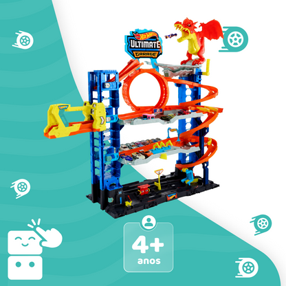 Pista de Brinquedo Hot Wheels City Ultimate Garage