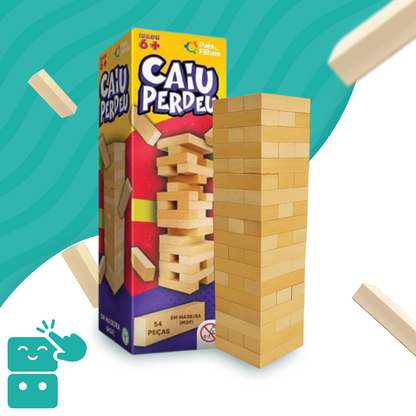 3 em 1 - Uno + Caiu Perdeu + Super Ludo - A minha loja
